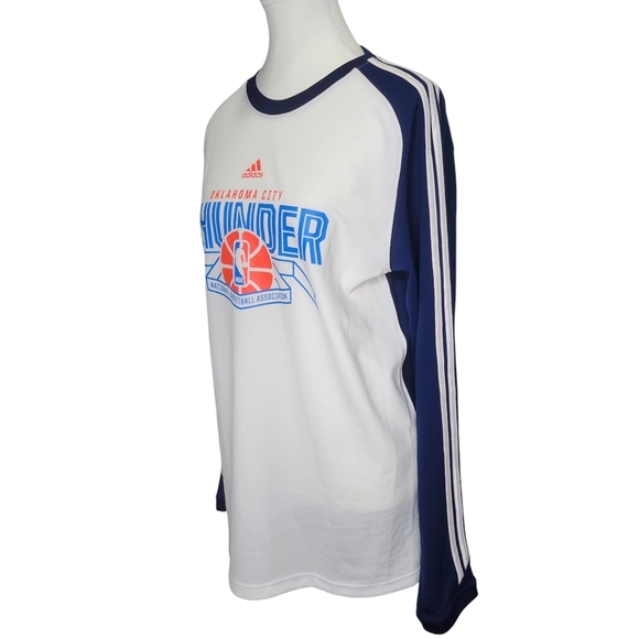 Adidas Oklahoma City Thunder Long Sleeve Shirt - Picture 3 of 7